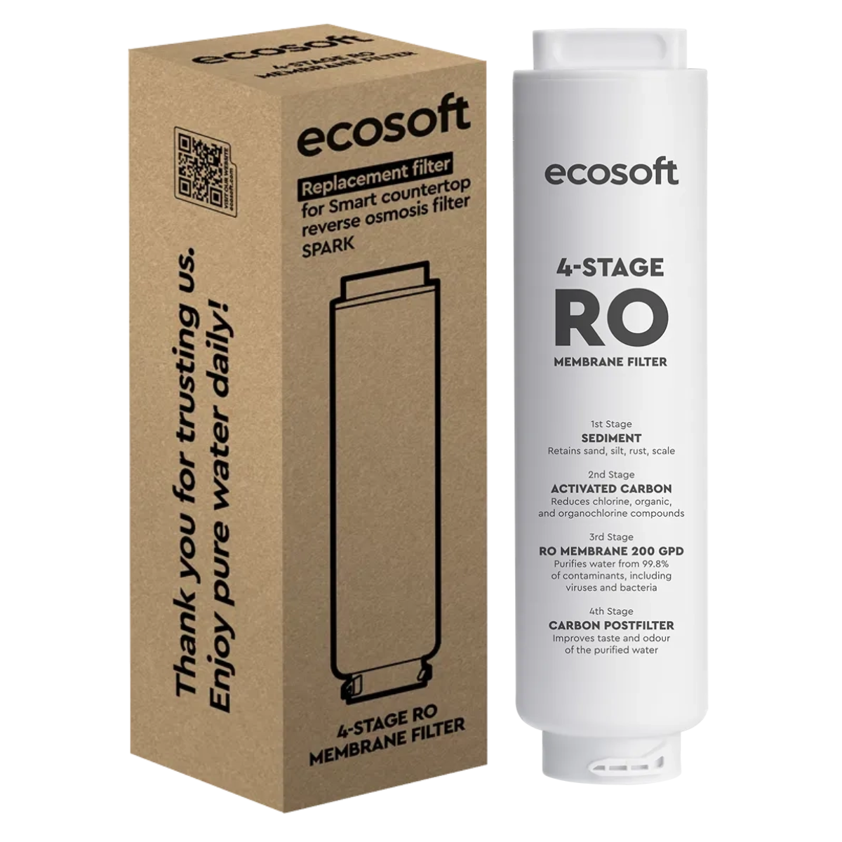 Wkład 4w1 RO ECOSOFT Spark