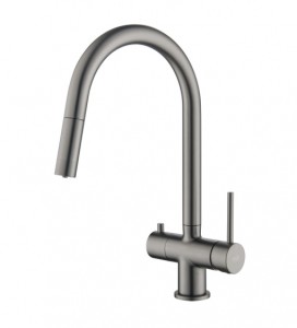 BLUE WATER Cyrus grafit (metal gun) - bateria trójdrożna